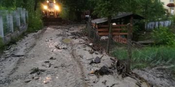 Imagini dramatice la Rohia. Ploaia a făcut ravagii – FOTO
