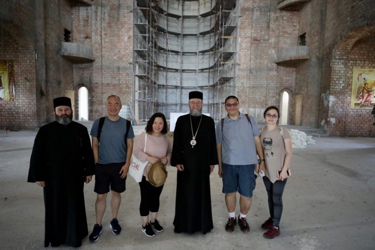 Vizită de lucru pe șantierul Catedralei Episcopale „Sfânta Treime” din Baia Mare