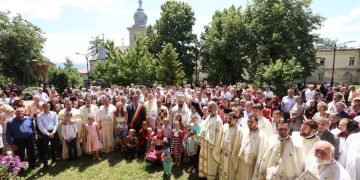 Sfânta Liturghie la Mănăstirea „Sfinții Petru și Pavel” Bixad