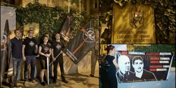 Ambasada României de la Budapesta, VANDALIZATĂ de membrii organizației fasciste HVIM