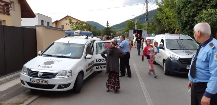 Razie pe Strada Brândușelor din Baia Mare – FOTO și VIDEO