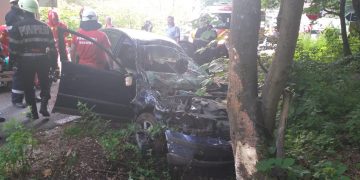 Imagini greu de privit pe drumul spre Mogoșa. Șoferul a murit pe loc – FOTO