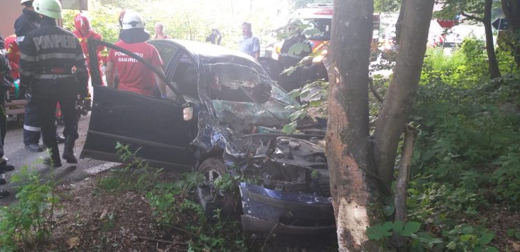 Imagini greu de privit pe drumul spre Mogoșa. Șoferul a murit pe loc – FOTO