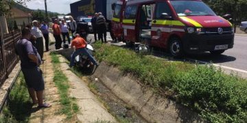 Accident grav în Ilba. Traficul a fost îngreunat