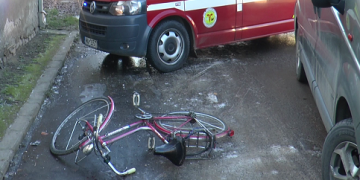 Biciclist accidentat. Atenție băimăreni!