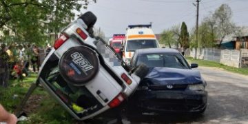 Accident grav petrecut in Maramures. 7 victime in Grosii Baii