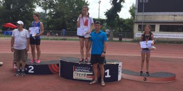 ATLETISM – Medalii la Naționalele de copii 1; argint de două ori Marian Varga, bronz Ilaria Scoropan