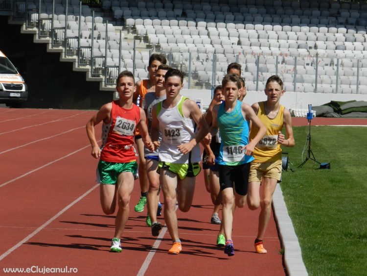 ATLETISM – Opt sportivi băimăreni la finalele Naționalelor de juniori I