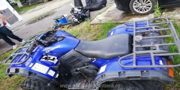 Un ATV căutat de autoritățile din Marea Britanie de doi ani a fost descoperit la Petea