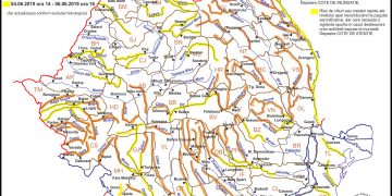 PERICOL DE INUNDAŢII: Cod galben pe Vişeu, Iza şi Someş