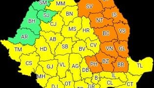 COD GALBEN de instabilitate atmosferică în Maramureş până în seara zilei de 6 iunie