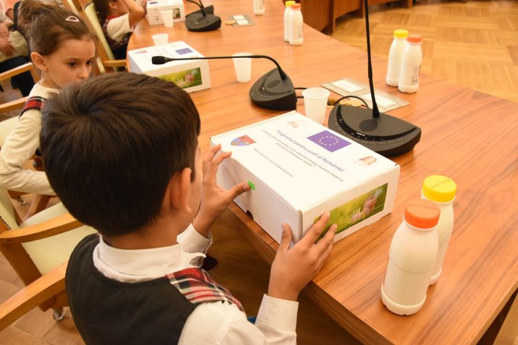 Beneficiile consumului de lapte asupra copiilor. Proiect în Maramureș
