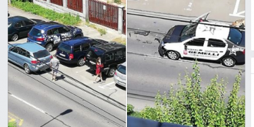 Accident pe Bulevardul Republicii din Baia Mare