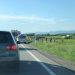 Accident la intrarea în Satulung – FOTO și VIDEO