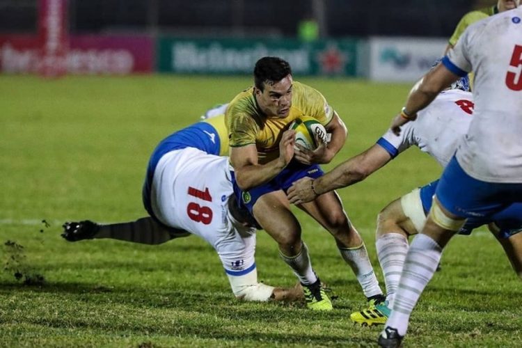 RUGBY – Meci amical – România a învins la limită Brazilia, cu cinci băimăreni  în echipă