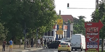 Accident pe Strada Minerilor din Baia Mare