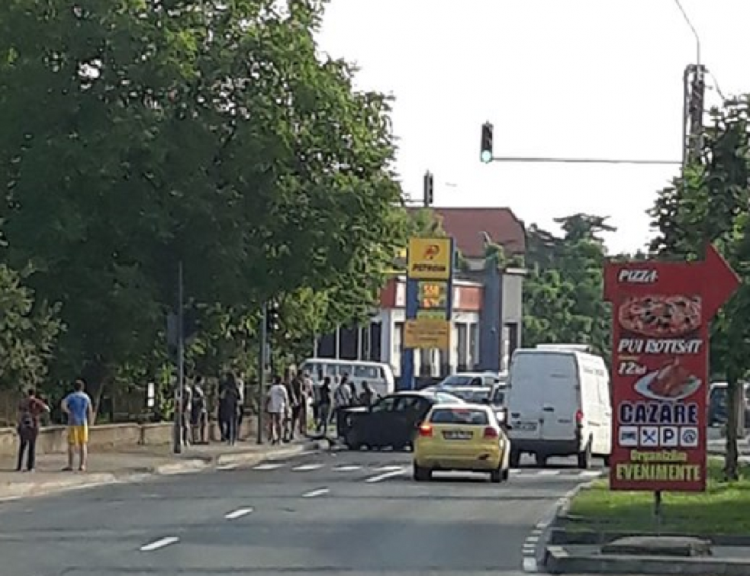 Accident pe Strada Minerilor din Baia Mare