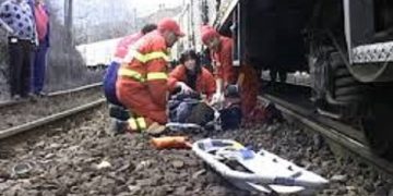 Tragedie: Bărbat lovit de tren în Dej
