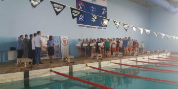 Jandarmii maramureşeni la Campionatul Naţional de Înot al MAI