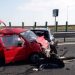 ACCIDENT TERIBIL: UN ȘOFER GRĂBIT A INTRAT ÎN PLIN ÎNTR-UN MATIZ