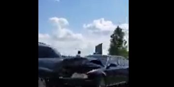 Trei maşini s-au ciocnit la ieşirea din Baia Mare spre Recea – FOTO, VIDEO