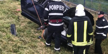 Imagini de la accidentul în care victimele din Maramureș au rămas încarcerate