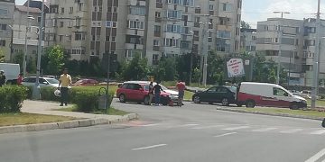Ultima oră. Accident rutier în Baia Mare, în zona Catedralei Episcopale