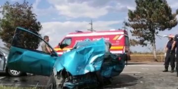 Accident grav de circulație. A fost solicitat elicopterul SMURD
