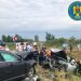 Coliziune violentă între două autoturisme, pe DN 19F la Odoreu. Una dintre maşini înmatriculată în Maramureş – foto