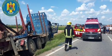 Accident mortal în judeţul Satu Mare, cu implicarea unui camion înmatriculat în Maramureş