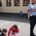 Întâlnire între poliţişti şi cei peste 90 de copii aflaţi în tabăra de vară de la Dumbrăviţa