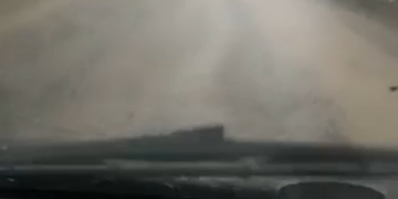 Drumul Județean 109 F a fost inundat. VIDEO