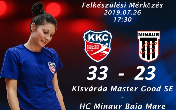 HANDBAL – Meci amical – CS Minaur pierde 23-33 (10-14) primul amical al verii