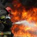 Incendiu în Ilba. Arde un canton CFR