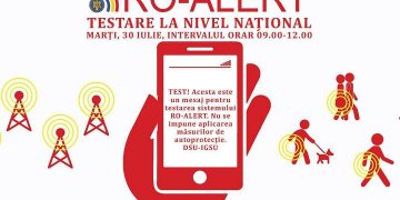 ATENŢIE! 30 iulie, o nouă serie de teste pentru RO-ALERT