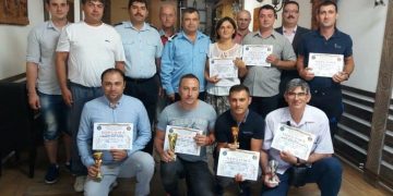 Câştigătorii Cupei Asociației Sportive a Pompierilor din România la șah, finala pe IGSU, desfăşurată în Baia Mare