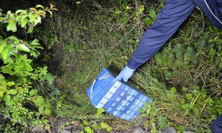 Contrabandă cu drona la Sarasău