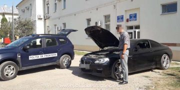BMW în valoare de 40.000 de euro, căutat de autorităţile din Marea Britanie, descoperit în Borșa – VIDEO