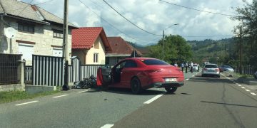 Accident grav în Leordina. FOTO