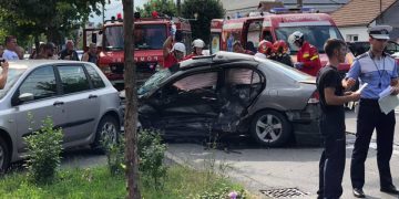 Ziua accidentelor în Baia Mare. Accident cumplit pe str. Vasile Lucaciu, în care şi-a pierdut viaţa o persoană de 34 de ani