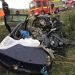 Doi morţi, un copil de trei ani printre răniţi, în urma coliziunii dintre un TIR şi un Renault