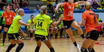 HANDBAL – Liga Florilor – Deși am condus la șase goluri în min. 45, am tremurat până la final