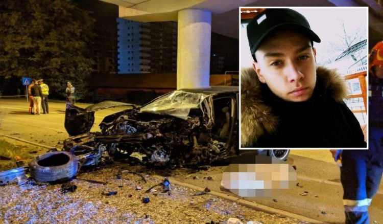 Robert şi-a sunat iubita, înainte să intre cu viteză într-o pasarelă de beton, la Bistriţa