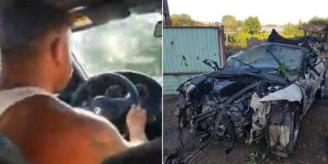 Cine este şoferul cu BMW care a omorât trei oameni în curte, live pe Facebook