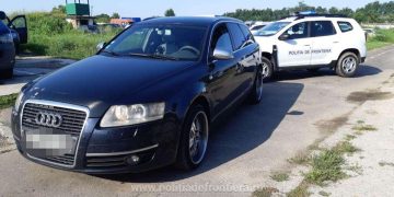 Audi căutat de autorităţile din Franța, descoperit de poliţiştii de frontieră