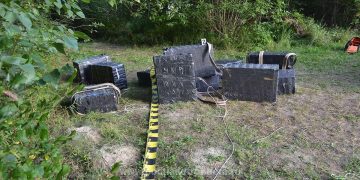 Contrabandă de ţigări cu drona, depistată de poliţiştii de frontieră de la Sighet