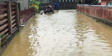 Pagube de peste 2,4 milioane mii lei produse de ploi, scurgeri de pe versanţi şi inundaţii în Mireșu Mare, Vișeu de Jos, Săcel, Moisei și Borșa