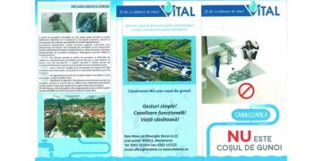 Recomandările reprezentanţilor SC Vital către populaţie, pentru o canalizare fără probleme