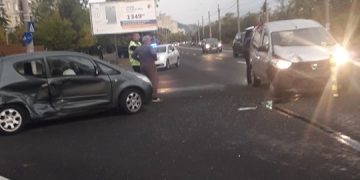 Impact violent în zona RFN din Baia Mare