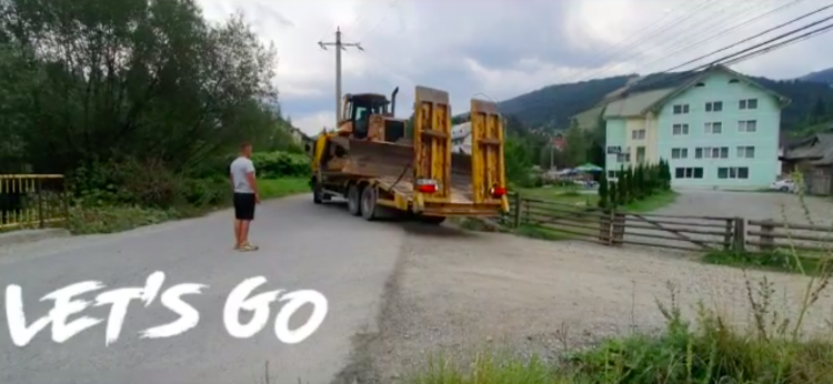 Start la șantierul Telegondolei din Borșa. Primele utilaje au început lucrul – VIDEO